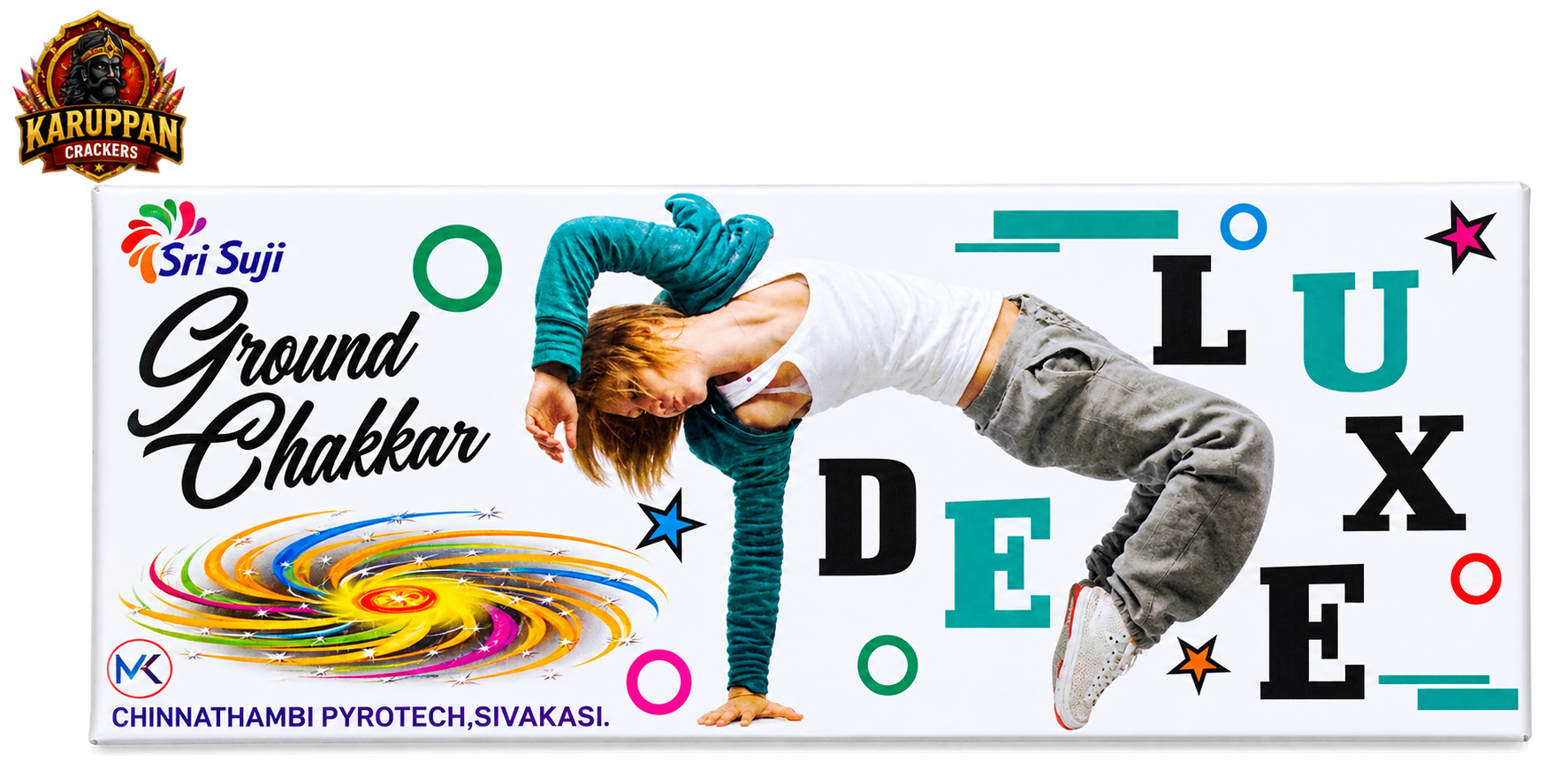 GROUND CHAKKAR DELUXE (10PCS )