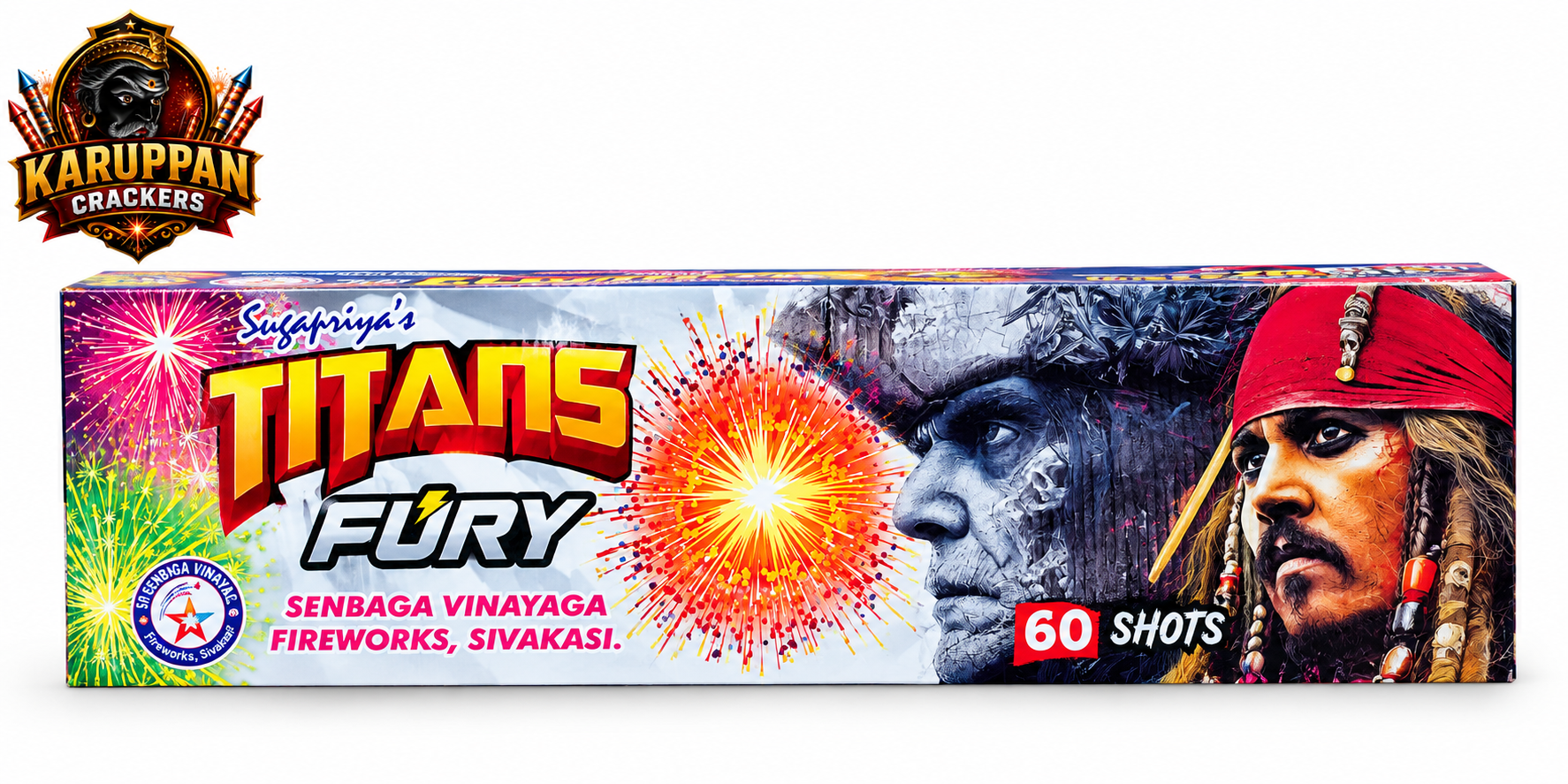 60SHOT MULTICOLOUR