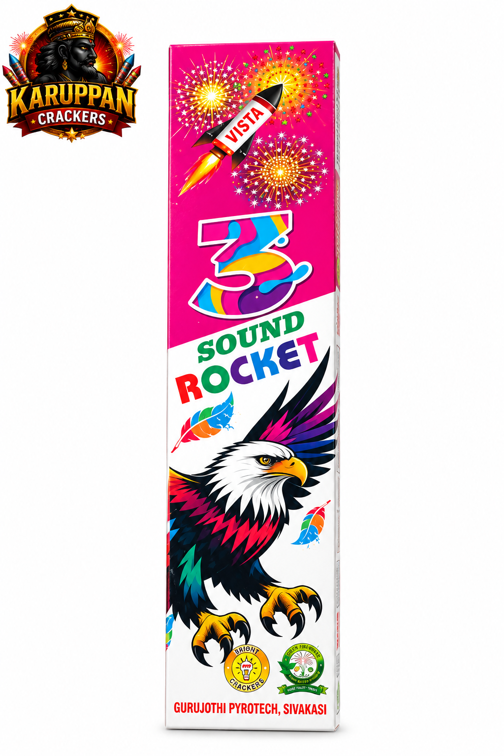 THREE SOUND ROCKET (10 Pcs)