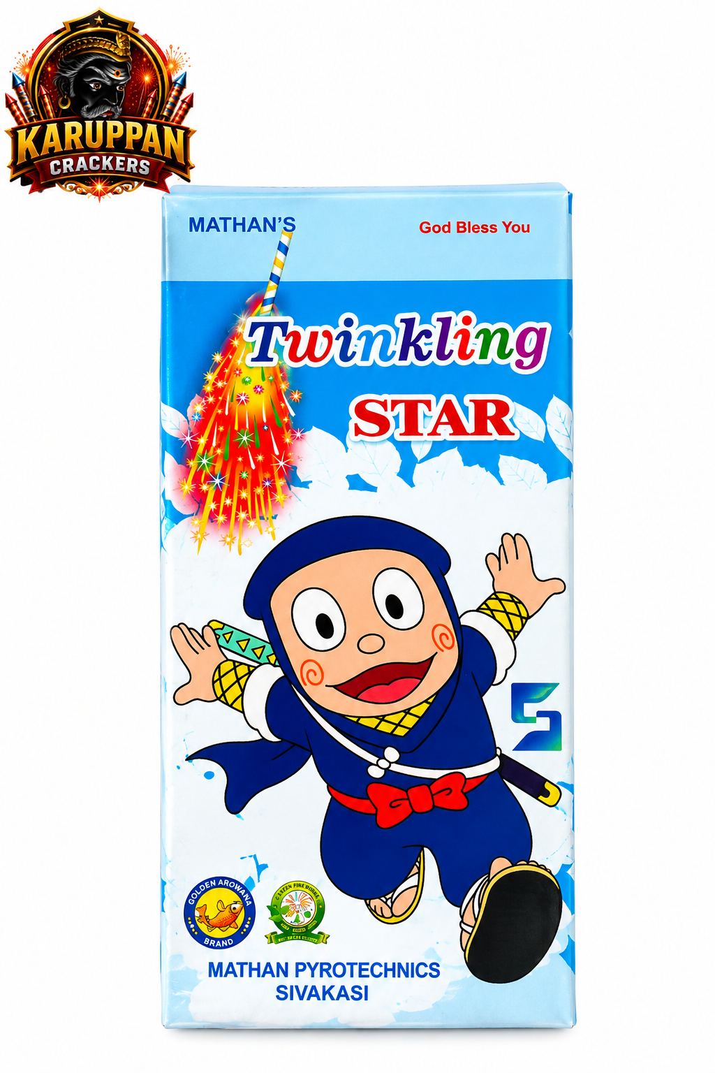 1 1/2 TWINKLING STAR (10pcs)