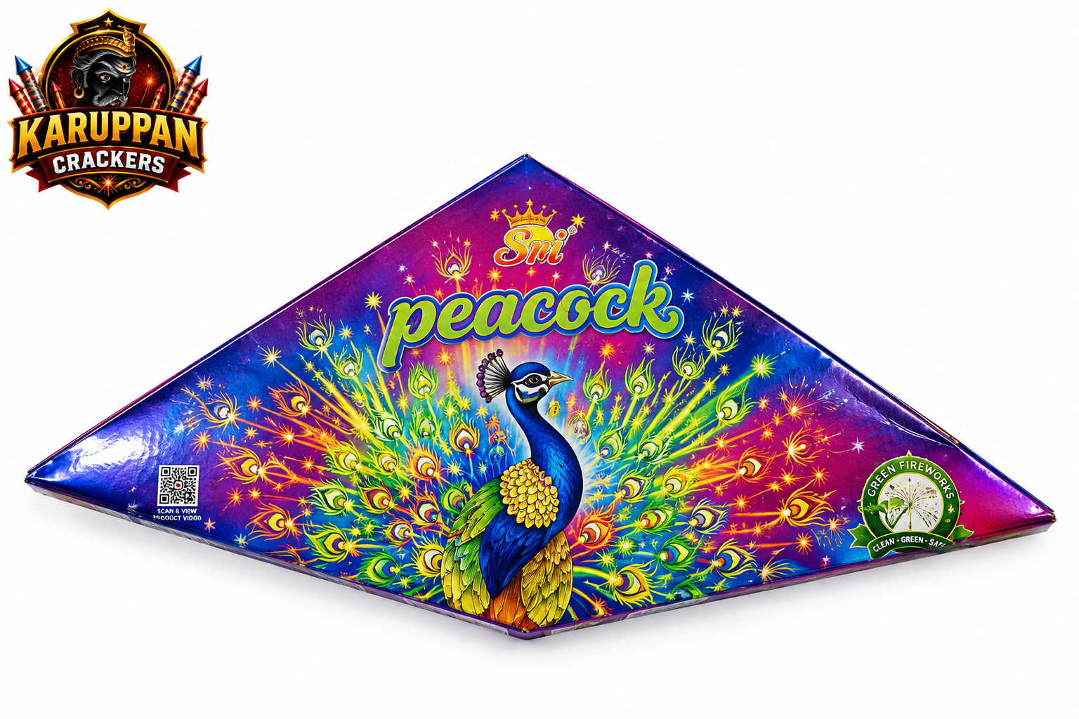 PEACOCK CRACKLING