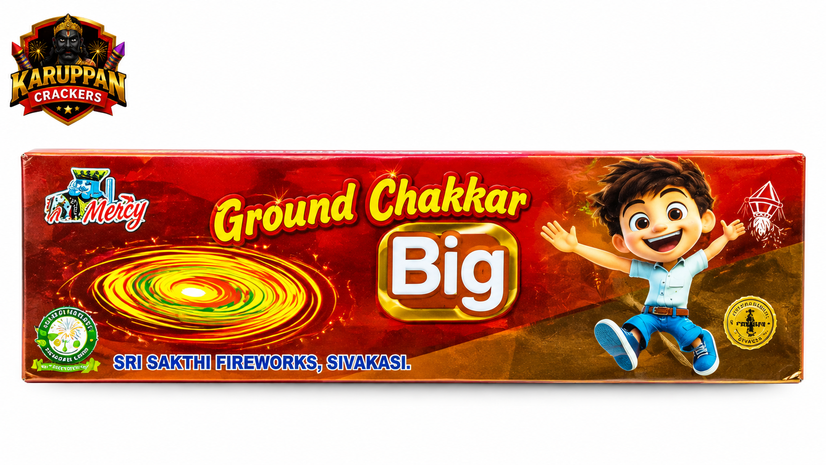 GROUND CHAKKAR BIG(10PCS)